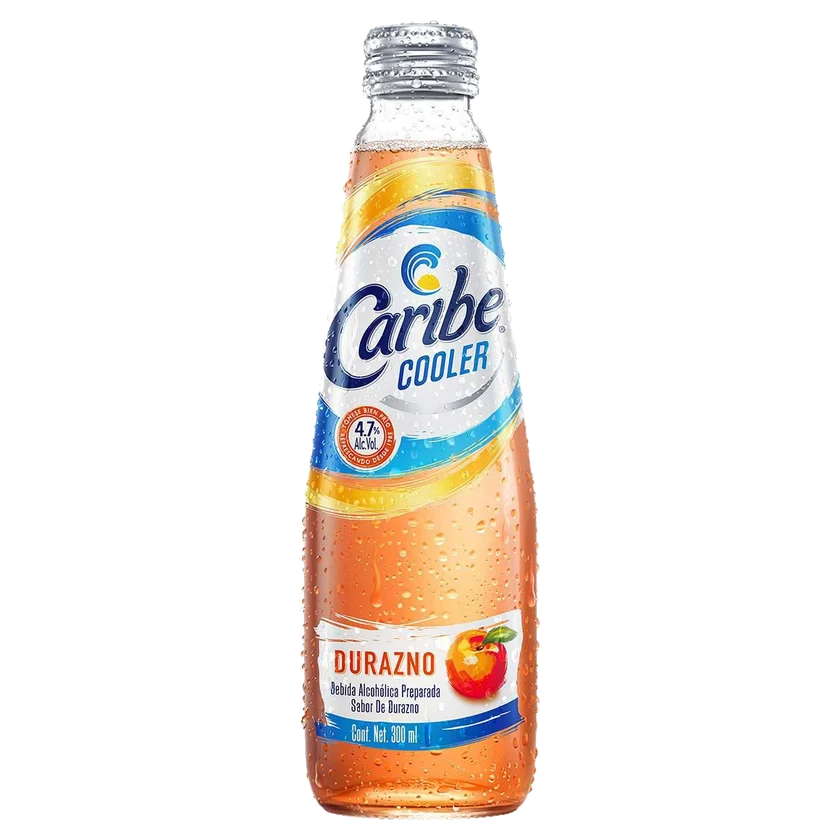Caribe Cooler Durazno Botella 300 ml