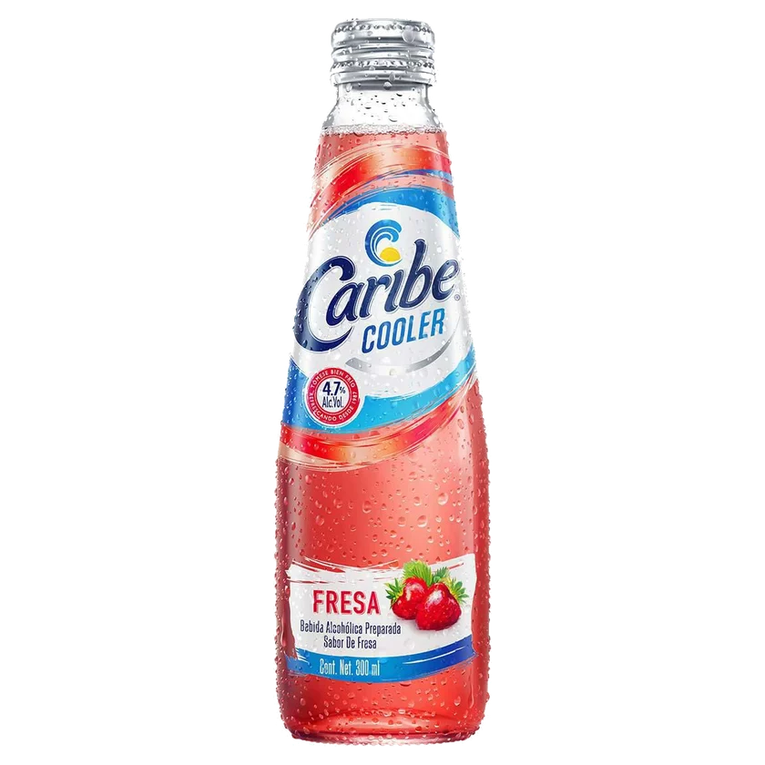 Caribe Cooler Fresa Botella 300 ml