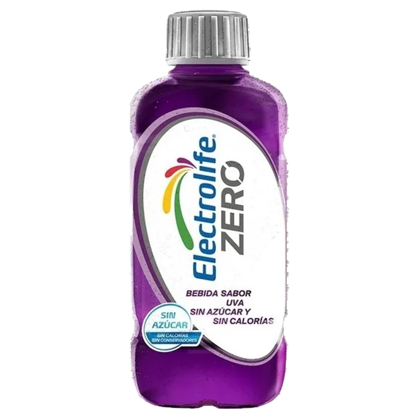 Electrolife Zero Uva Botella 625 ml