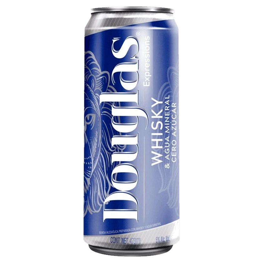Grand Douglas Whisky 0% Azúcar Latón 473 ml