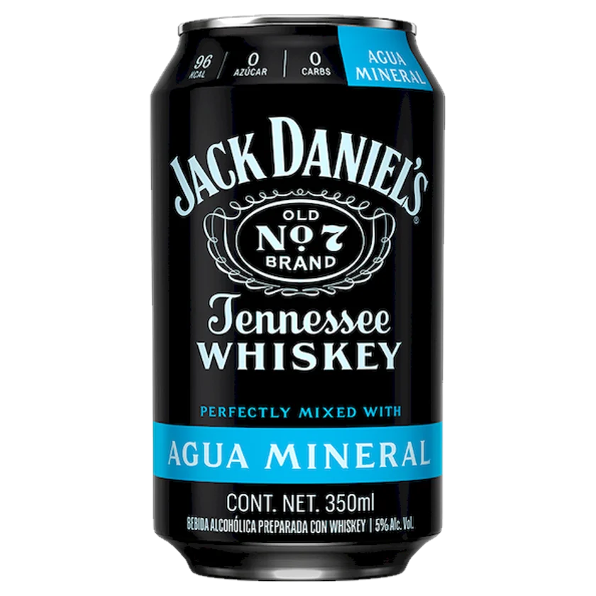 Jack Daniel's con Agua Mineral Lata 350 ml