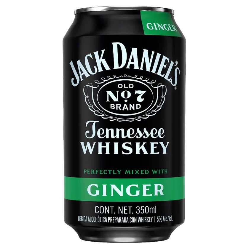 Jack Daniel's & Ginger Lata 350 ml